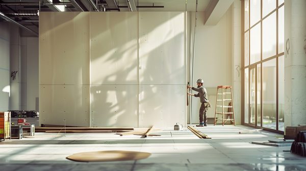 Guide d'installation d'une cloison coulissante : étapes essentielles